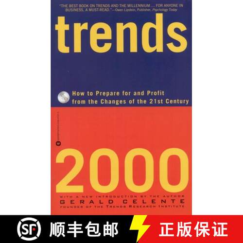 【3-4周达】Trends 2000: How to Prepare for and Profit from the Changes of the 21st Century [9780446673310]
