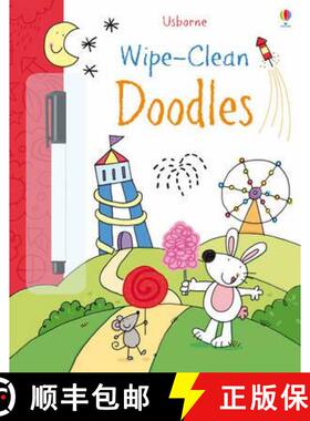 【3-4周达】Wipe-Clean Doodles: Doodles [9781409524748]