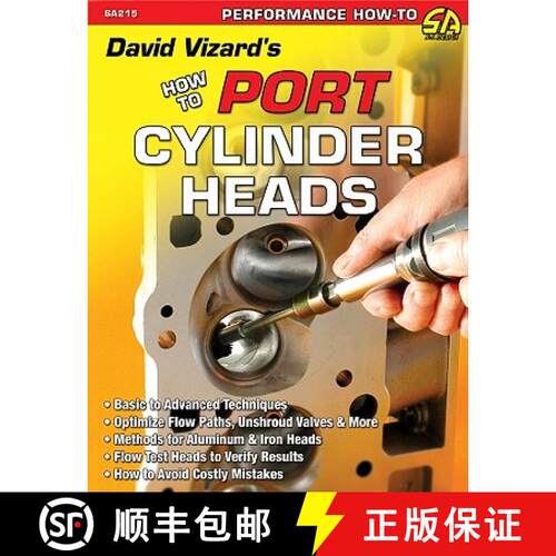 【3-4周达】David Vizard's How to Port & Flow Test Cylinder Heads [9781934709641]