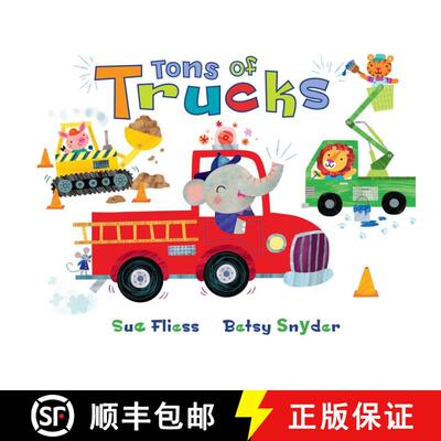 【3-4周达】Tons of Trucks [9780547449272]