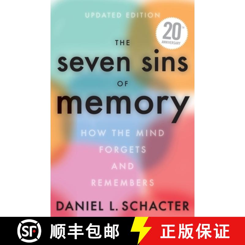 【3-4周达】The Seven Sins of Memory Updated Edition: How the Mind Forgets and Remembers [9780358325680]