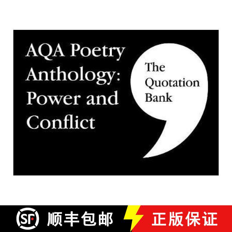【3-4周达】Quotation Bank: AQA Poetry Anthology - Power and Conflict GCSE Revision and Study Guide fo... [9781999981624]