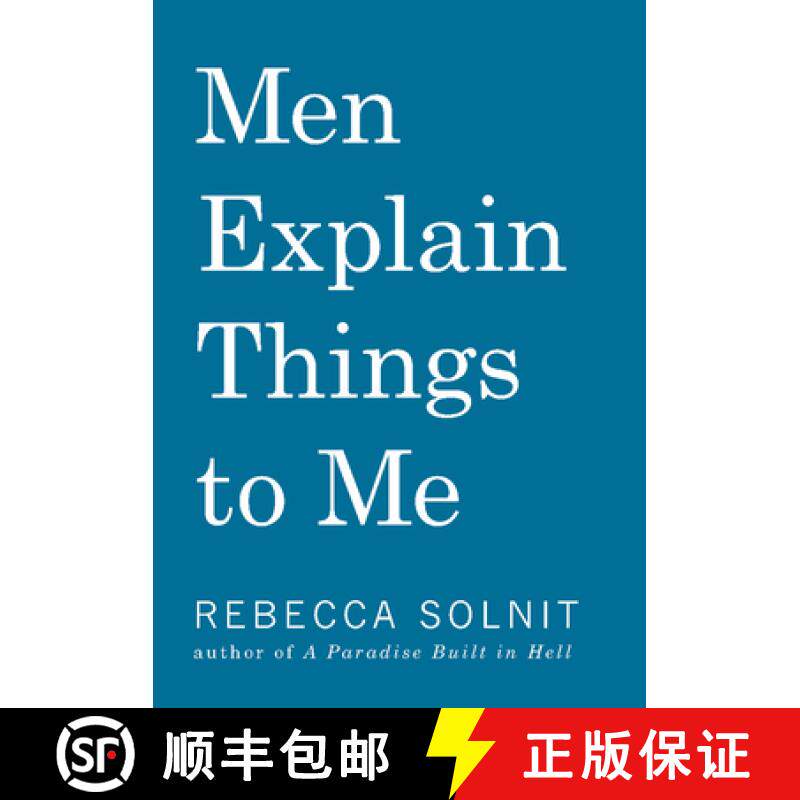 【3-4周达】Men Explain Things to Me Updated Edition [9781642590982]