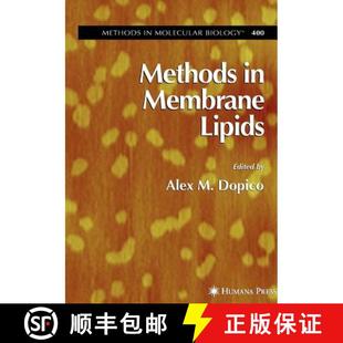 Membrane Methods 9781588296627 Lipids 4周达