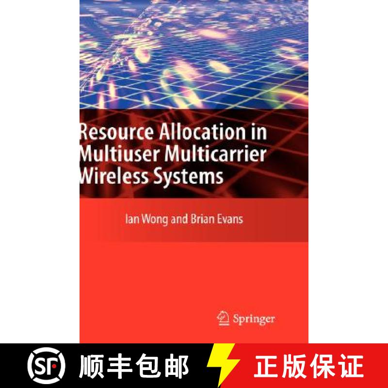 【3-4周达】Resource Allocation in Multiuser Multicarrier Wireless Systems [9780387749440]