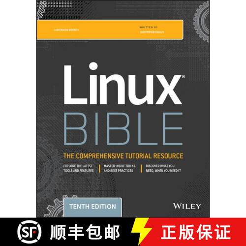 【3-4周达】Linux Bible, Tenth Edition [Wiley计算机] [9781119578888]