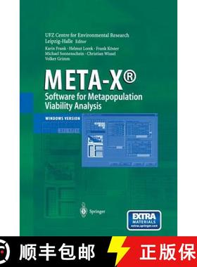 【3-4周达】Meta-X(r)-Software for Metapopulation Viability Analysis [9783642629068]