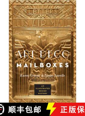【3-4周达】Art Deco Mailboxes – An Illustrated Design History [9780393733402]