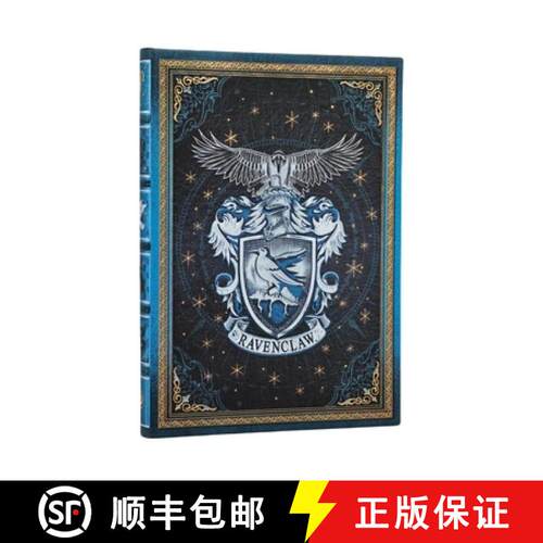 【3-4周达】精装 Ravenclaw Journal MIDI Custom Unlined Hardcover, 144pg, 120gsm by Paperblanks (Harry ... [9781408765166]