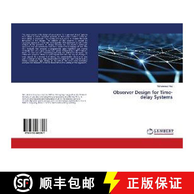 预订 Observer Design for Time-delay Systems [9783330063297]