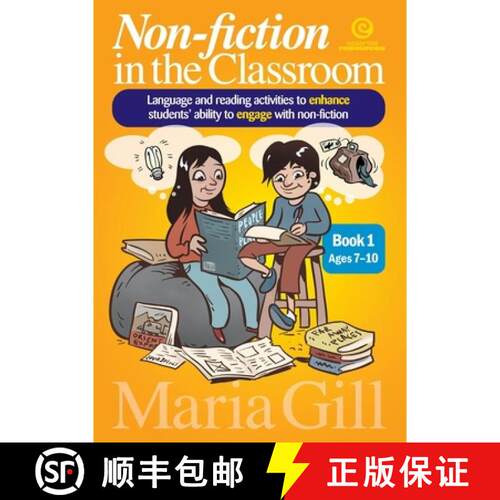 【3-4周达】Non-fiction in the Classroom Book 1 Ages 7-10: Language and reading activities to enhance ... [9781927221464]