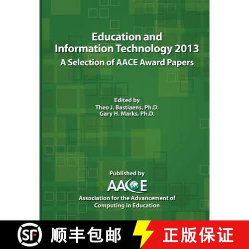 【3-4周达】Education and Information Technology 2013: A Selection of Aace Award Papers [9781939797001]