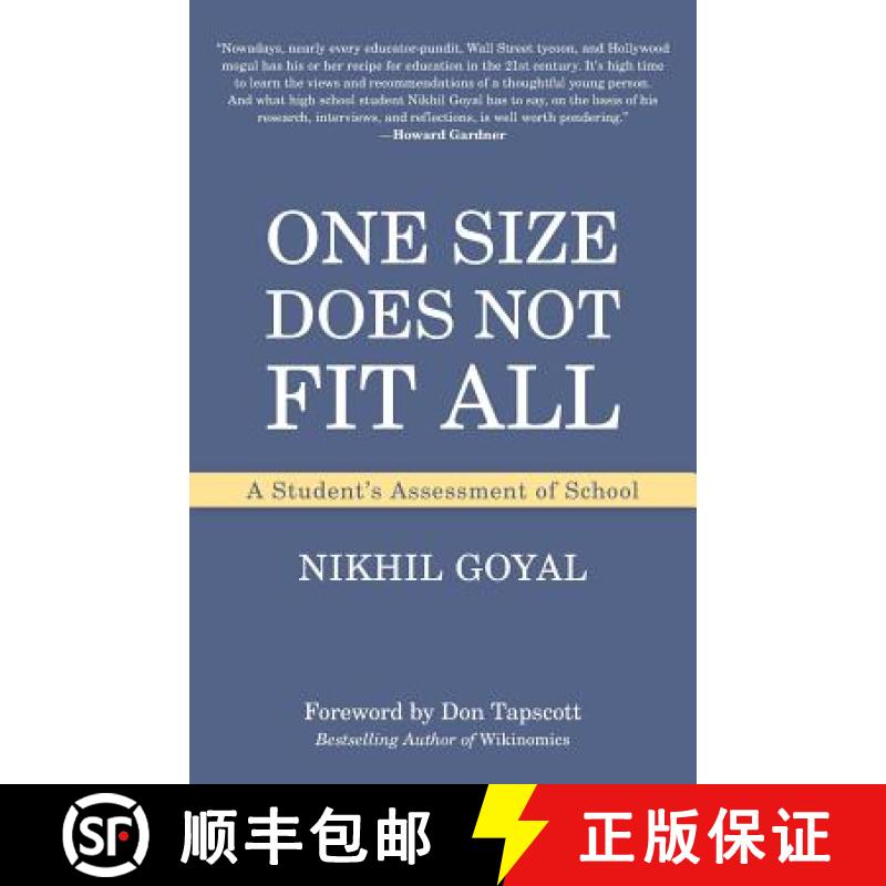 【3-4周达】One Size Does Not Fit All: A Student's Assessment of School [9780974525211]