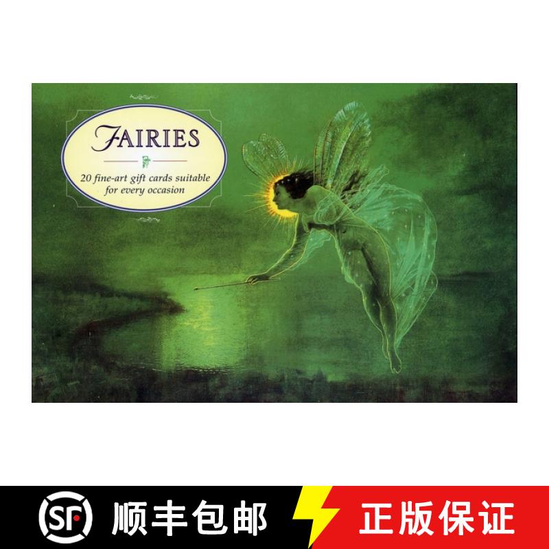 【2-3周达】20 Notecards and Envelopes: Fairies: A Delightful Pack of Fine Art Gift Cards and Decorati... [9781782140788]