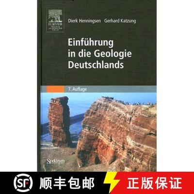 【3-4周达】Einfuehrung in die Geologie Deutschlands (7. Auflage 2006) [9783827415868]