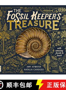 【3-4周达】The Fossil Keeper's Treasure : With Amazing Fossils to Touch! [9781917044127]