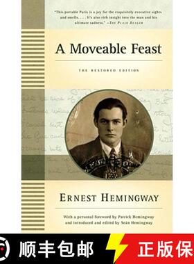 【3-4周达】A Moveable Feast: The Restored Edition [9781439182710]