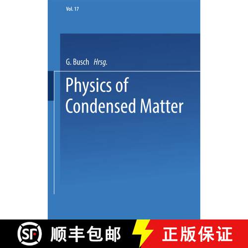 【3-4周达】Physics of Condensed Matter [9783662387139]