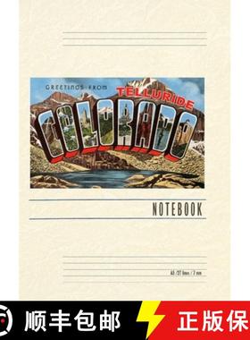 预订 Vintage Lined Notebook Greetings from Telluride, Colorado [9798385405619]