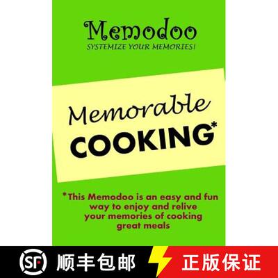 【3-4周达】Memodoo Memorable Cooking [9781939235091]