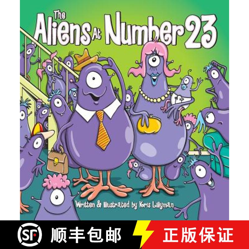 【3-4周达】The Aliens At Number 23 (Hard Cover): They're An Out Of This World Family! [9781909250253]