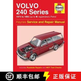 【3-4周达】Volvo 240 Series Petrol (74 - 93) Haynes Repair Manual [9780857337429]