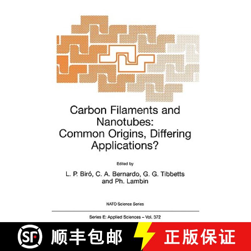 【3-4周达】Carbon Filaments and Nanotubes: Common Origins, Differing Applications?: - Carbon Filament... [9780792369080]