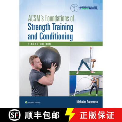 【3-4周达】精装 ACSM's Foundations of Strength Training and Conditioning 2e Lippincott Connect Print ... [9781975118754]