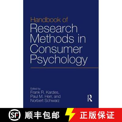 【3-4周达】Handbook of Research Methods in Consumer Psychology [9780815352983]