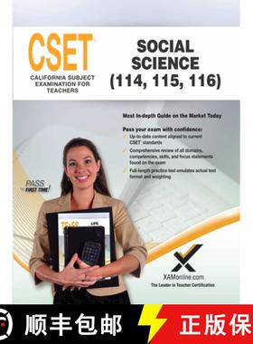 预订 2017 Cset Social Science (114, 115, 116) [9781607876199]