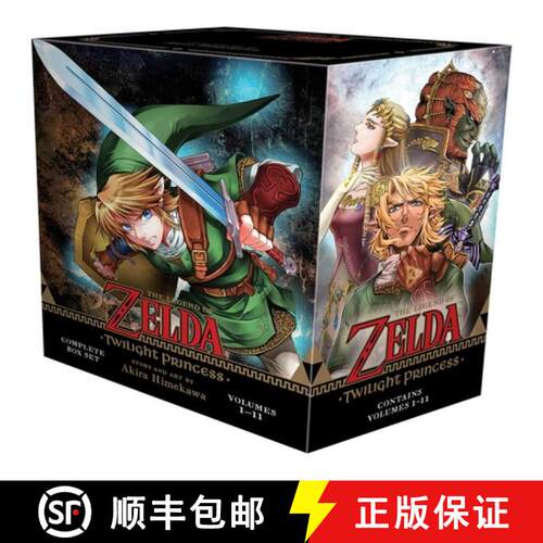【3-4周达】The Legend of Zelda: Twilight Princess Complete Box Set : Includes volumes 1-11 with premium [9781974749669]