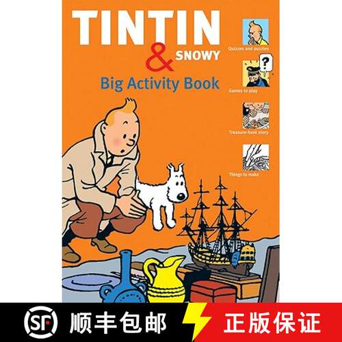 【3-4周达】Tintin & Snowy Big Activity Book [9780867197617]