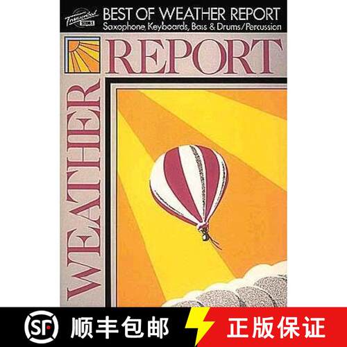 【3-4周达】Best of Weather Report: Saxophone, Keyboards, Bass & Drums/Percussion [9780793524150]