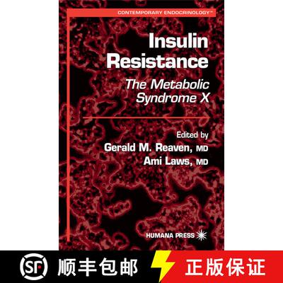 【3-4周达】精装 Insulin Resistance : The Metabolic Syndrome X [9780896035881]