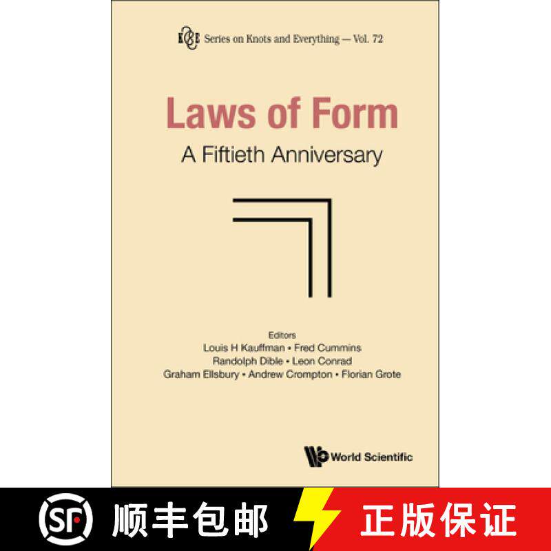 【3-4周达】Laws of Form: A Fiftieth Anniversary [9789811247422]