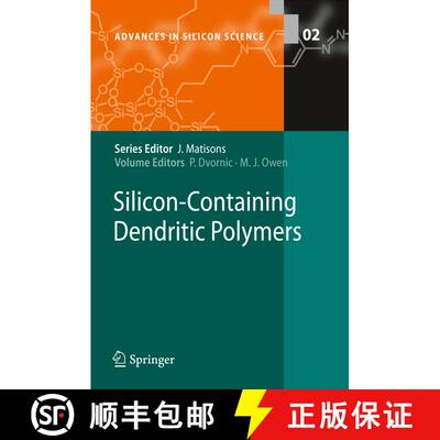 【3-4周达】Silicon-Containing Dendritic Polymers [9781402081736]
