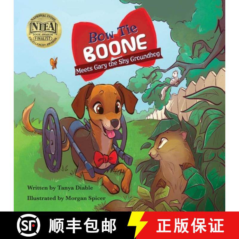 【3-4周达】Bow Tie Boone Meets Gary the Shy Groundhog [9781960596628]图片