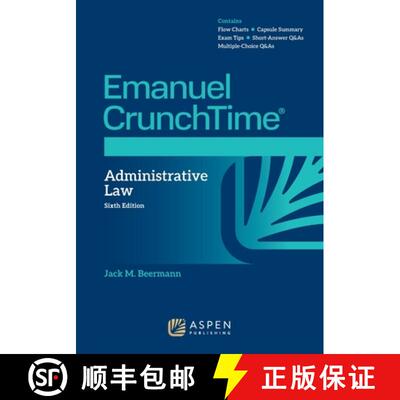 【3-4周达】Emanuel CrunchTime for Administrative Law [9798894104751]