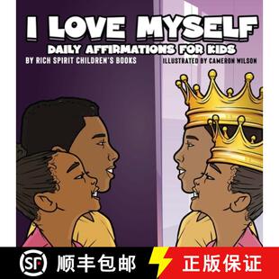 【3-4周达】I Love Myself Daily Affirmations for Kids [9781088193372]