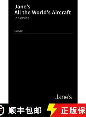 预订 简氏全球飞机：现役 Jane's All The World's Aircraft: In Service 2020-2021 [9780710633415]