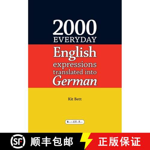 【3-4周达】2000 Everyday English Expressions Translated into German [9781291717501]
