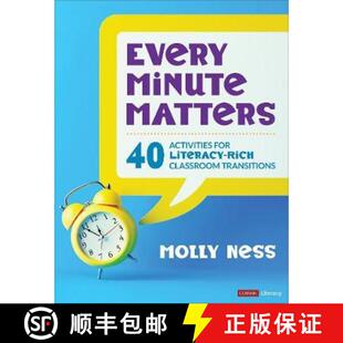 预订 Every Minute Matters [Grades K-5]: 40 Activities for Literacy-Rich Classroom Transitions (1) [9781544382449]