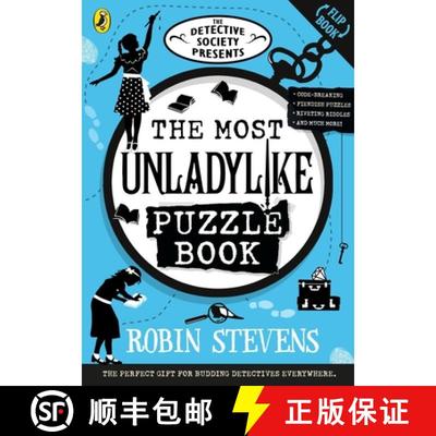 【3-4周达】The Detective Society Presents: The Most Unladylike Puzzle Book [9780241687796]
