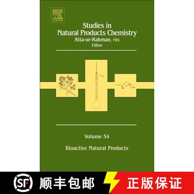 【3-4周达】精装 Studies in Natural Products Chemistry, Volume 54: Bioactive Natural Products [9780444639295]