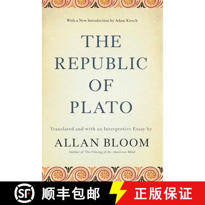 现货 柏拉图：理想国 The Republic of Plato [9780465094080]