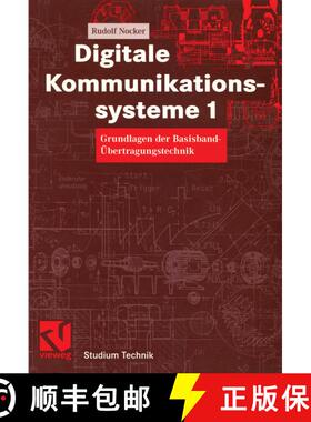 【3-4周达】Digitale Kommunikationssysteme 1 : Grundlagen der Basisband-Übertragungstechnik [9783528039769]