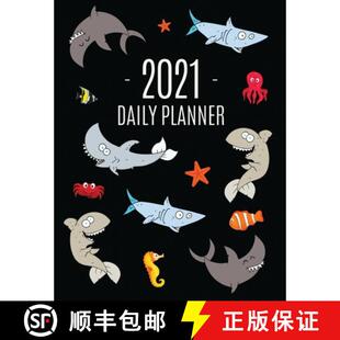 Track Appointments All Shark 2021 9781970177268 Weekly Ag... Funny Planner Keep Daily Your Beautiful 4周达