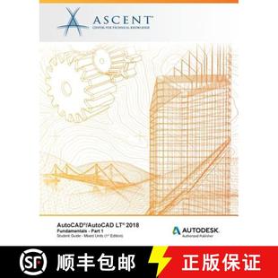 Mixed AutoCAD Authorized 9781946571144 Autodesk 2018 4周达 Part Units Fundamentals Publisher