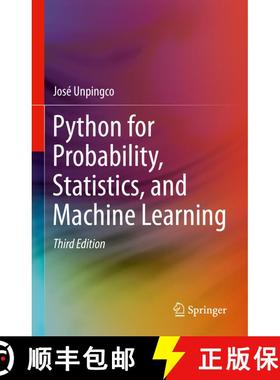 【3-4周达】Python for Probability, Statistics, and Machine Learning (Third Edition 2022) [9783031046476]