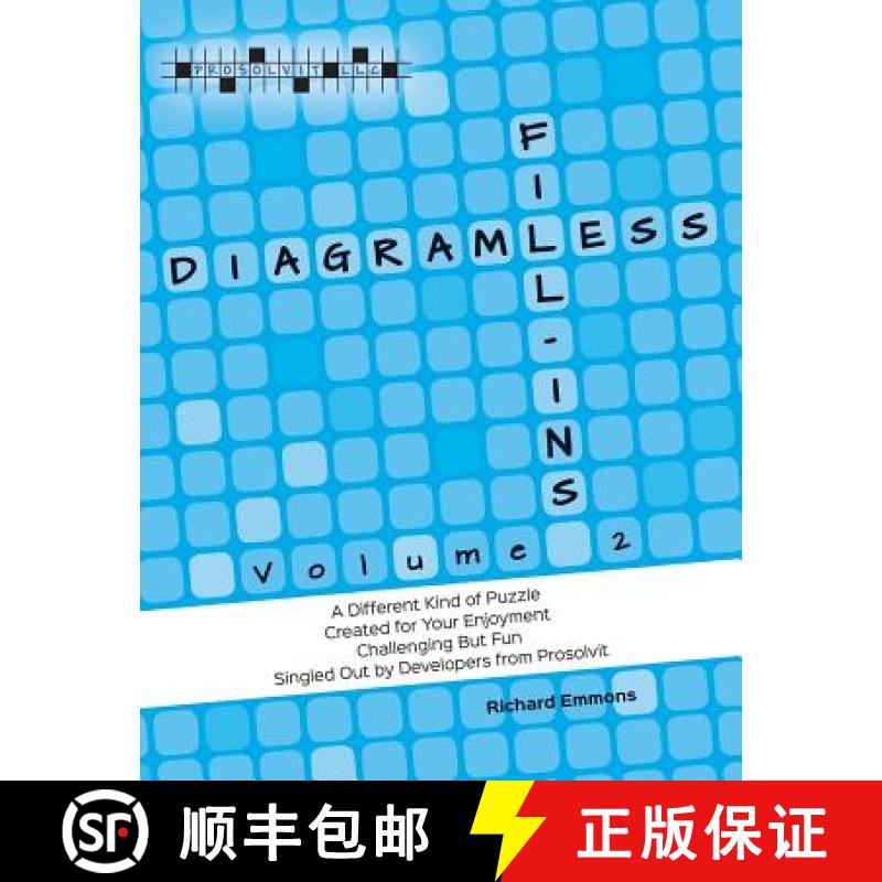 预订 Diagramless Fill-Ins: Volume 2 [9780986331220]